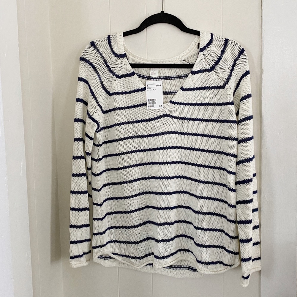 *NEW* chic striped nautical sweater
